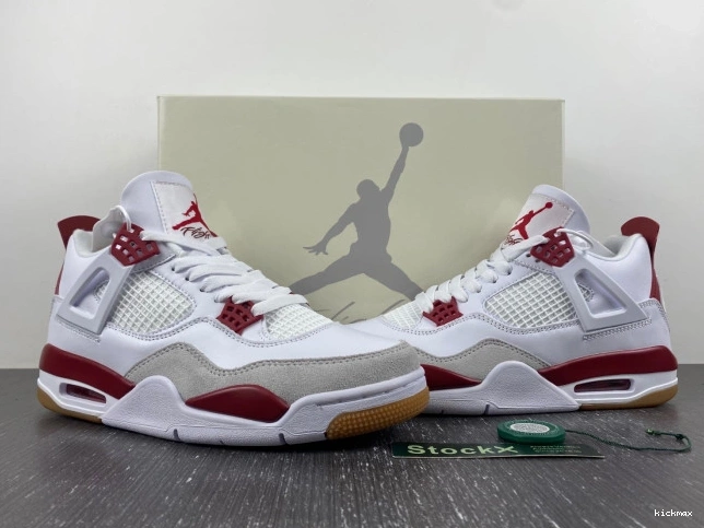 Rep MAX Pine 4 Red Retro Jordan DR5415-160 SB 0716